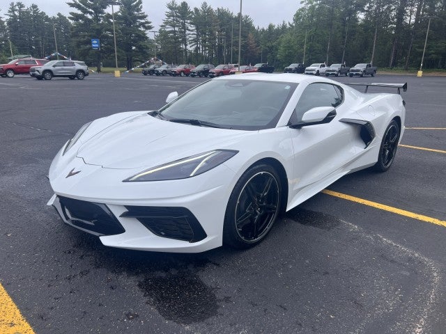 2025 Chevrolet Corvette Stingray — rear three-quarter view